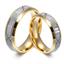 Обручальные кольца парные с бриллиантами из золота 585 пробы, артикул R-ТС AL2317-12, цена 68 897,10 ₽