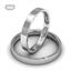 Обручальное кольцо классическое из белого золота, ширина 3 мм, комфортная посадка, артикул R-W735W, цена 15 400,00 ₽