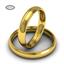 Обручальное классическое кольцо из желтого золота, ширина 4 мм, комфортная посадка, артикул R-W645Y, цена 20 900,00 ₽