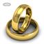 Обручальное кольцо классическое из желтого золота, ширина 5 мм, комфортная посадка, артикул R-W555Y, цена 29 200,00 ₽
