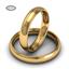 Обручальное кольцо из розового золота, ширина 4 мм, комфортная посадка, артикул R-W645R, цена 20 900,00 ₽