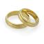 Эксклюзивное обручальное кольцо из золота 585 пробы, артикул R-F1371, цена 32 400,00 ₽