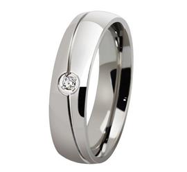 Обручальное кольцо дизайнерское из белого золота с бриллиантами, артикул R-ТС AL2322-1