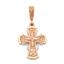Крест православный нательный Распятие Иисуса Христа, артикул R-KRZ0501-3, цена 14 920,00 ₽