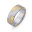 Обручальное кольцо из двухцветного золота 585 пробы, артикул R-СЕ008, цена 49 896,00 ₽
