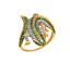 Кольцо Саламандра золото кубический цирконий, артикул R-ТТ1064-1, цена 15 210,00 ₽
