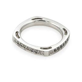 Эксклюзивное обручальное кольцо с бриллиантами из золота 585 пробы, артикул R-А3707