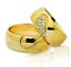 Обручальные кольца с бриллиантами из золота, артикул R-ТС 3377, цена 116 554,10 ₽