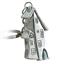 Брелок для ключей Домик, артикул R-110095, цена 2 050,00 ₽