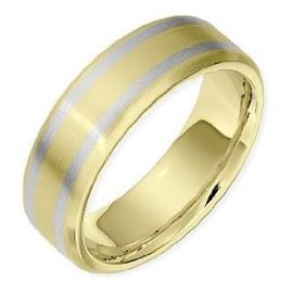 Эксклюзивное обручальное кольцо из золота 585 пробы, артикул R-E1143