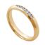 Обручальные кольца с 7 бриллиантами 0,18 ct 4/5 розовое золото 585°, артикул R-A14047-3, цена 40 448,30 ₽