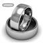 Обручальное кольцо из платины, ширина 7 мм, комфортная посадка, артикул R-W379Pt, цена 110 560,00 ₽