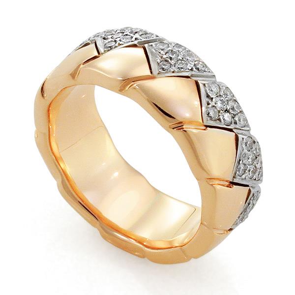 Обручальное кольцо с бриллиантами, артикул R-2258-3