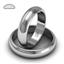 Обручальное кольцо из платины, ширина 5 мм, артикул R-W259Pt, цена 70 640,00 ₽