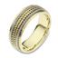 Эксклюзивное обручальное кольцо из золота 585 пробы, артикул R-G1036, цена 46 980,00 ₽