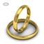 Обручальное классическое кольцо из желтого золота, ширина 3 мм, комфортная посадка, артикул R-W535Y, цена 12 600,00 ₽