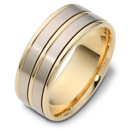 Эксклюзивное обручальное кольцо из золота 585 пробы, артикул R-E1153