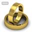 Обручальное кольцо классическое из желтого золота, ширина 5 мм, артикул R-W155Y, цена 35 150,00 ₽