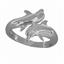 Кольцо с дельфинами из белого золота 585°, артикул R-1863-0, цена 12 000,00 ₽