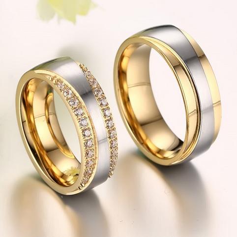 Венчальные кольца парные