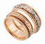 Эксклюзивные обручальные кольца с бриллиантами из золота 585 пробы, артикул R-тс 1566-3Б17, цена 125 436,10 ₽