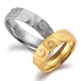 Обручальные кольца с бриллиантами, артикул R-ТС 1569
