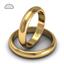 Обручальное кольцо классическое из розового золота, ширина 4 мм, артикул R-W245R, цена 22 400,00 ₽