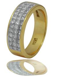 Кольцо золотое бриллиантами, артикул R-256-386