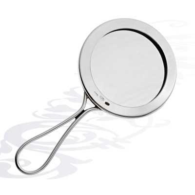 Серебряное зеркало с полочкой Tagliare 5 (Таглиаре) 120х90