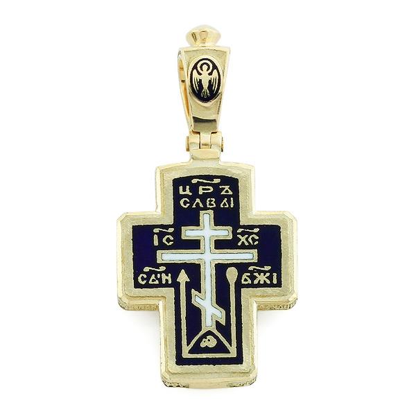 Крест православный с надписями Иисус Христос, Царь Славы, Спаси и сохрани