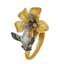 Кольцо Колибри золото кубический цирконий, артикул R-ТТ1101, цена 37 050,00 ₽