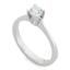 Помолвочное кольцо с 1 бриллиантом 0,40 ct 4/6 белое золото 750°, артикул R-СА290510-2 , цена 166 000,00 ₽