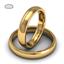 Обручальное кольцо из розового золота, ширина 4 мм, комфортная посадка, артикул R-W545R, цена 23 400,00 ₽