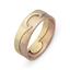 Обручальное кольцо из двухцветного золота 585 пробы, артикул R-СЕ033, цена 36 180,00 ₽