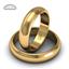 Обручальное кольцо классическое из розового золота, ширина 5 мм, артикул R-W255R, цена 27 500,00 ₽