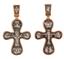 Православный крест Распятие Христово. Икона Божьей Матери 