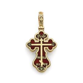 Православный крест с надписями Иисус Христос, Царь Славы, Спаси и сохрани, артикул R-АЗ-524