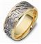 Эксклюзивное обручальное кольцо из золота 585 пробы, артикул R-C1864, цена 57 000,00 ₽