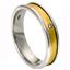 Обручальное кольцо с бриллиантами из желтого и белого золота 585 пробы, артикул R-1977, цена 30 208,50 ₽