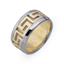 Обручальное кольцо из двухцветного золота 585 пробы, артикул R-СЕ013, цена 50 544,00 ₽