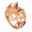 Кольцо Бабочки золото 585° кубический цирконий, артикул R-ТТТ1143-2, цена 26 450,00 ₽