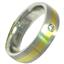 Обручальное кольцо из золота 585 пробы с бриллиантом, артикул R-2017, цена 36 835,45 ₽