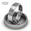 Обручальное кольцо из платины, ширина 5 мм, комфортная посадка, артикул R-W759Pt, цена 81 840,00 ₽