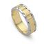 Обручальное кольцо из двухцветного золота 585 пробы, артикул R-ДК 003, цена 36 720,00 ₽