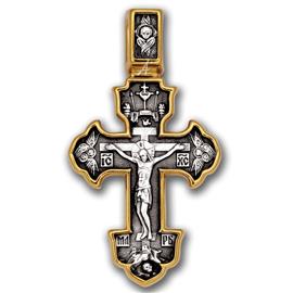 Крест нательный православный «Распятие. Ангел Хранитель», артикул R-101.239