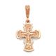 Крест православный нательный Распятие Иисуса Христа