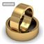 Обручальное кольцо классическое из розового золота, ширина 7 мм, артикул R-W175R, цена 49 500,00 ₽