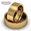 Обручальное кольцо из розового золота, ширина 7 мм, комфортная посадка, артикул R-W775R, цена 44 550,00 ₽