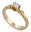Помолвочное кольцо с 1 бриллиантом 0,24 ct 3/6 желтое золото, артикул R-НП 019 - 1, цена 29 900,00 ₽