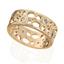 Обручальное кольцо дизайнерское из розового золота с бриллиантом, артикул R-W47310-2-3, цена 47 144,40 ₽